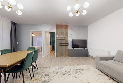Apartament cu 3 camere decomandat, mobilat în Sânpetru