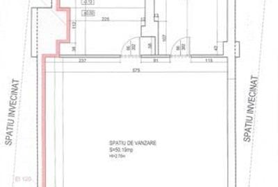 Zona Piata Rahova sp 83 mp trafic intens pietonal - 1