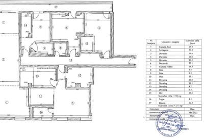 Apartament cu 6 camere decomandat, mobilat în Pipera - 21