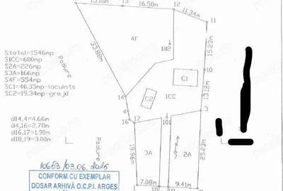 Casa si teren Malureni, cota parte 3/8, ID: R2617738 - 2