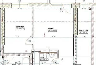 Apartament cu 2 camere decomandat în 13 Septembrie - 6