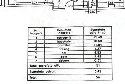 Apartament cu 2 camere decomandat în Central - 6