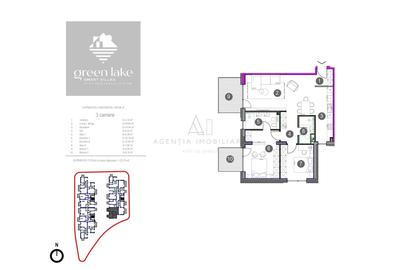 Apartament cu 3 camere semidecomandat în Sisești - 11