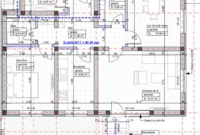 Apartament cu 3 camere decomandat în Giroc - 1
