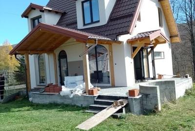 Vila P+M  cu terasa +container si teren 1250mp -Valea Neagra