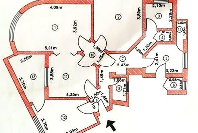 Ultracentral - Cismigiu, 4 camere, renovat, centrala proprie, 2 boxe - 1