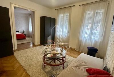 Apartament cu 2 camere semidecomandat, mobilat în Odobescu