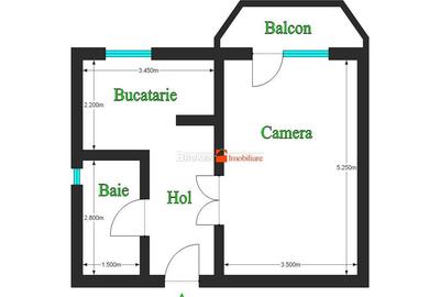 Apartament cu o camera - 4