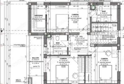Casa individuala semifinisata, 5 camere, terasa circulabila, zona Luna de sus - 3