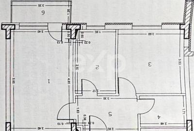 Apartament cu 2 camere decomandat, mobilat în Tractorul - 17