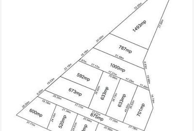 Teren de 1200 mp, în Cornetu - 2