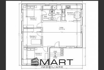 Casă individuală cu 4 camere cu Canalizare în Hărman - 3