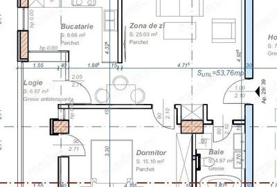 Apartament cu 2 camere semidecomandat în Aradului - 1