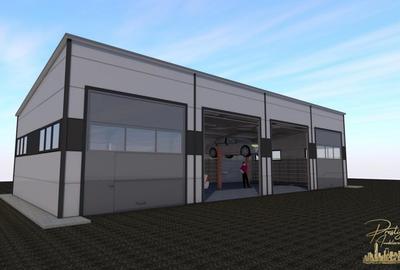 Teren Industrial cu PUD aprobat, hale / showroom auto -Centura Apahida - 9