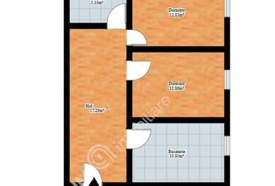 Apartament cu 2 camere decomandate in Turnisor Sibiu - 5