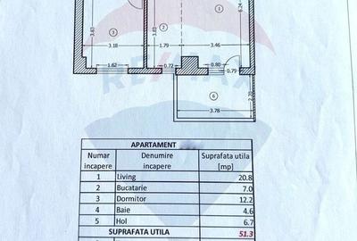 Apartament cu 2 camere semidecomandat, mobilat în Viilor - 14