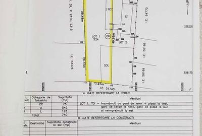 Teren de 740 mp, în Tunari - 2
