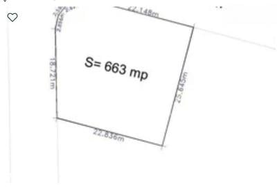Teren de 663 mp, în Central