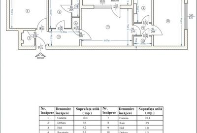 Apartament cu 3 camere semidecomandat în Tătărași - 2