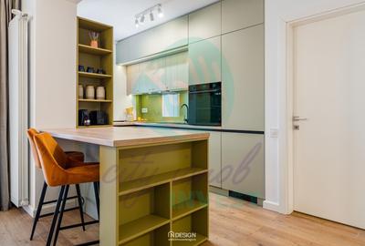 Apartament cu 2 camere semidecomandat, mobilat în Băneasa - 14