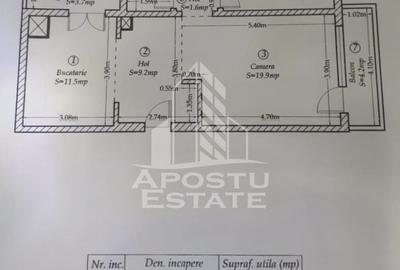 Apartament cu 2 camere, etaj intermediar, bloc nou, Aradului - 14