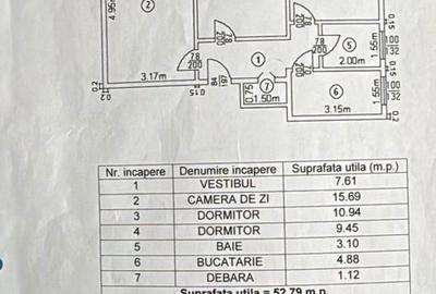 Apartament cu 3 camere decomandat, mobilat în Giurgiului - 2