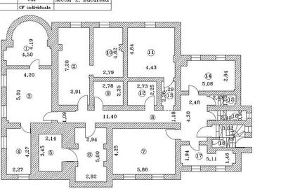 Zona Piata Romana Parcul Icoanei S+P+1 supr utila 700 mp renovata cu stil - 3