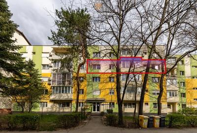 Apartament cu 3 camere semidecomandat în Girocului - 1