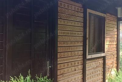 De vanzare Casuta din lemn pirogravata si unicata in lume