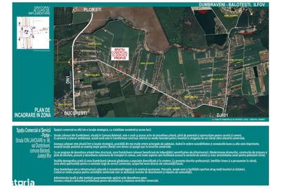 Teren de 1398 mp, în Balotești