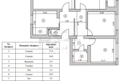 4 camere, 2/4, centrala, 80 mp-Pacii-Apusului - 12
