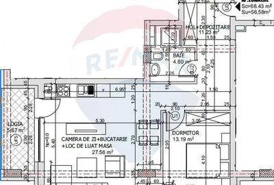 Vanzare Apartament lux cu 2 camere de vanzare in zona Tomis Nord - 13