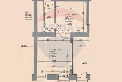 Spațiu comercial, de 54.950000762940 mp, în Semicentral - 2