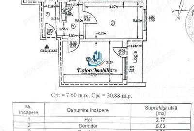 Apartament cu 4 camere semidecomandat în Sud - 2