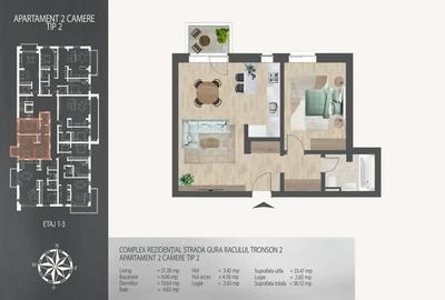 Apartament 2 Camere, metrou la doar 6 minute | Comision 0 - 5