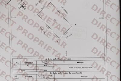 Teren de 489 mp, în Brănești - 3