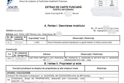 Casă individuală cu 2 camere cu Teren 1681 Mp în Stanciova - 7