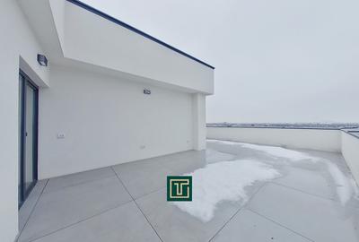 Penthouse 3 camere terasă panoramică cu vedere 300° Bloc nou Micălaca - 7