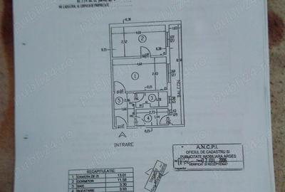 Apartament cu 2 camere semidecomandat în Exercițiu