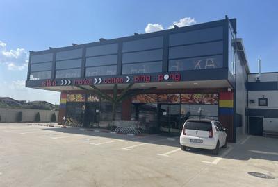 Domnesti, spatiu comercial, P+1, complet utilat, utilitati, 900mp