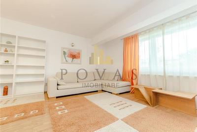 Apartament cu 3 camere semidecomandat, mobilat în Băneasa
