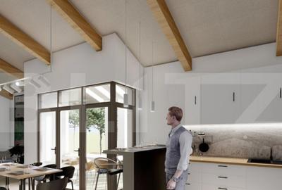 Casa pe parter cu un design deosebit, zona nordica / Simnicu - 22