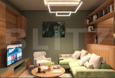 Apartament cu 2 camere semidecomandat în Apahida