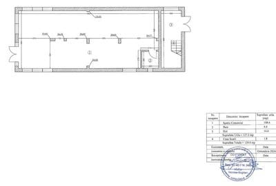 Spațiu comercial, de 129 mp, în Central