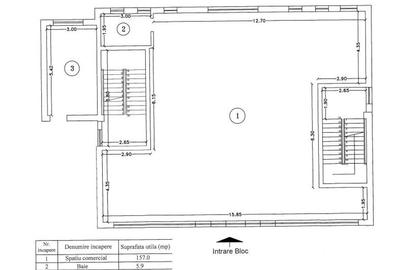 Spațiu comercial de 170 mp utili - ideal pentru orice activitate - 15