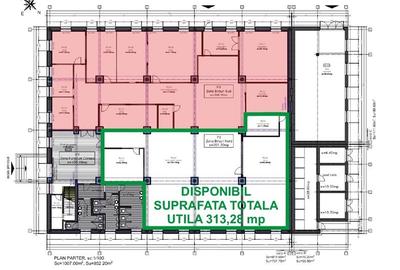 Birou, de 255 mp, în 13 Septembrie - 11