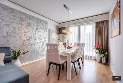 Apartament cu 4 camere decomandat, mobilat în Herăstrău