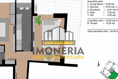 Apartament cu 2 camere decomandat în Dristor - 3