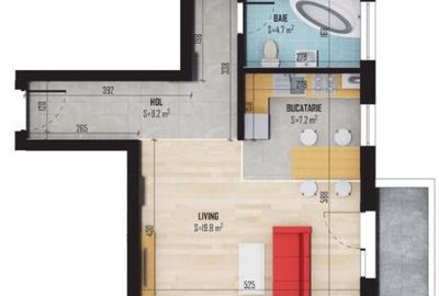 Apartament 2 camere, gata de mutat, str.Diamanrului, Bragadiru - 5