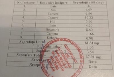 Apartament 3 camere Zugravi - Billa - 9